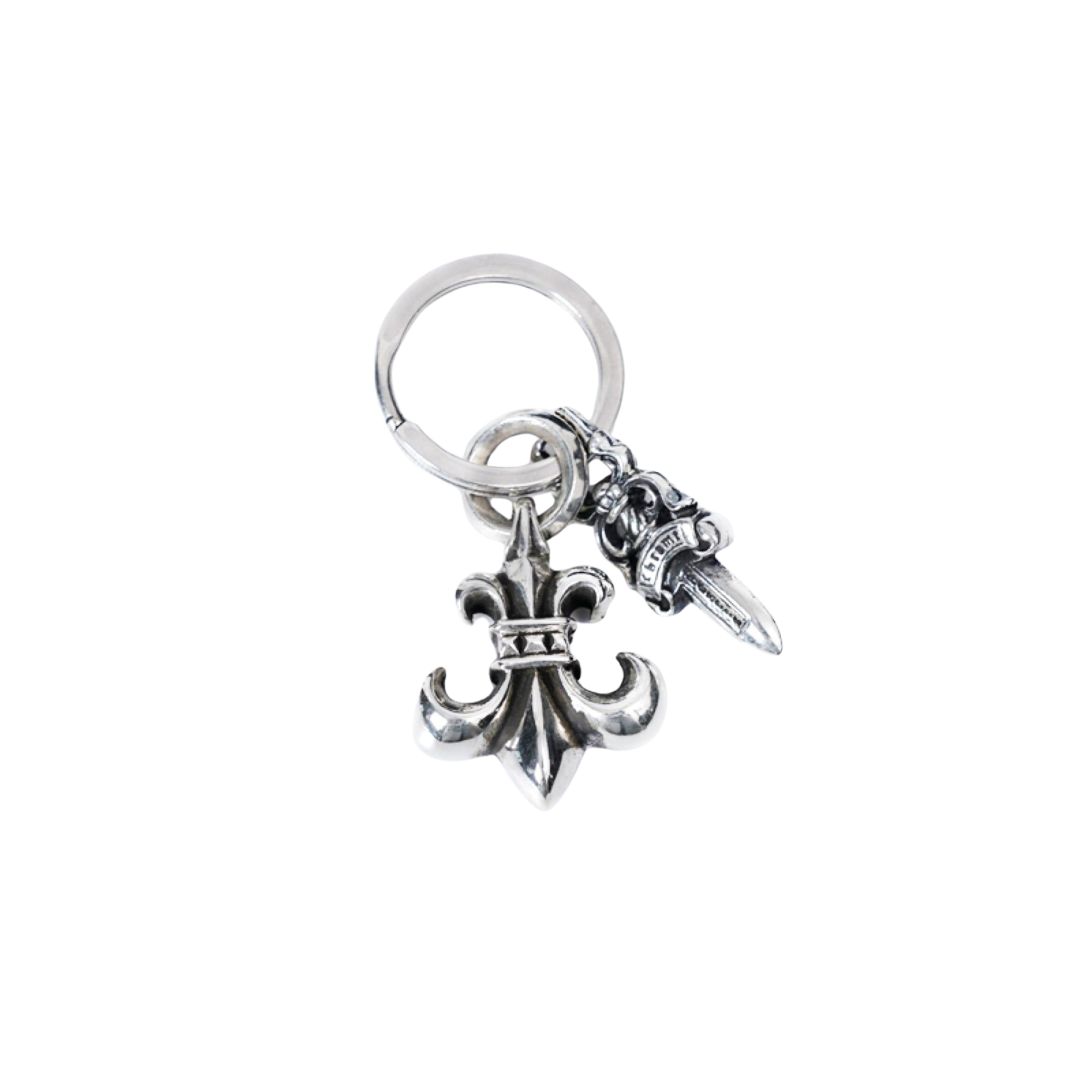 BS FLEUR AND DAGGER KEY RING